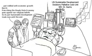 Sustainable Development Goals cartoon