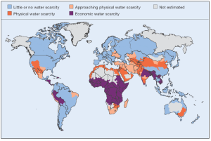 Water scarcity