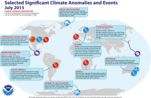 NOAA july extreme events