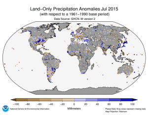 NOAA july prec map