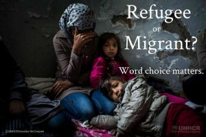UNHCR refugee or migrant