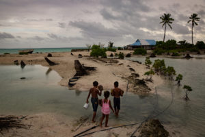 Kiribati climate refugees
